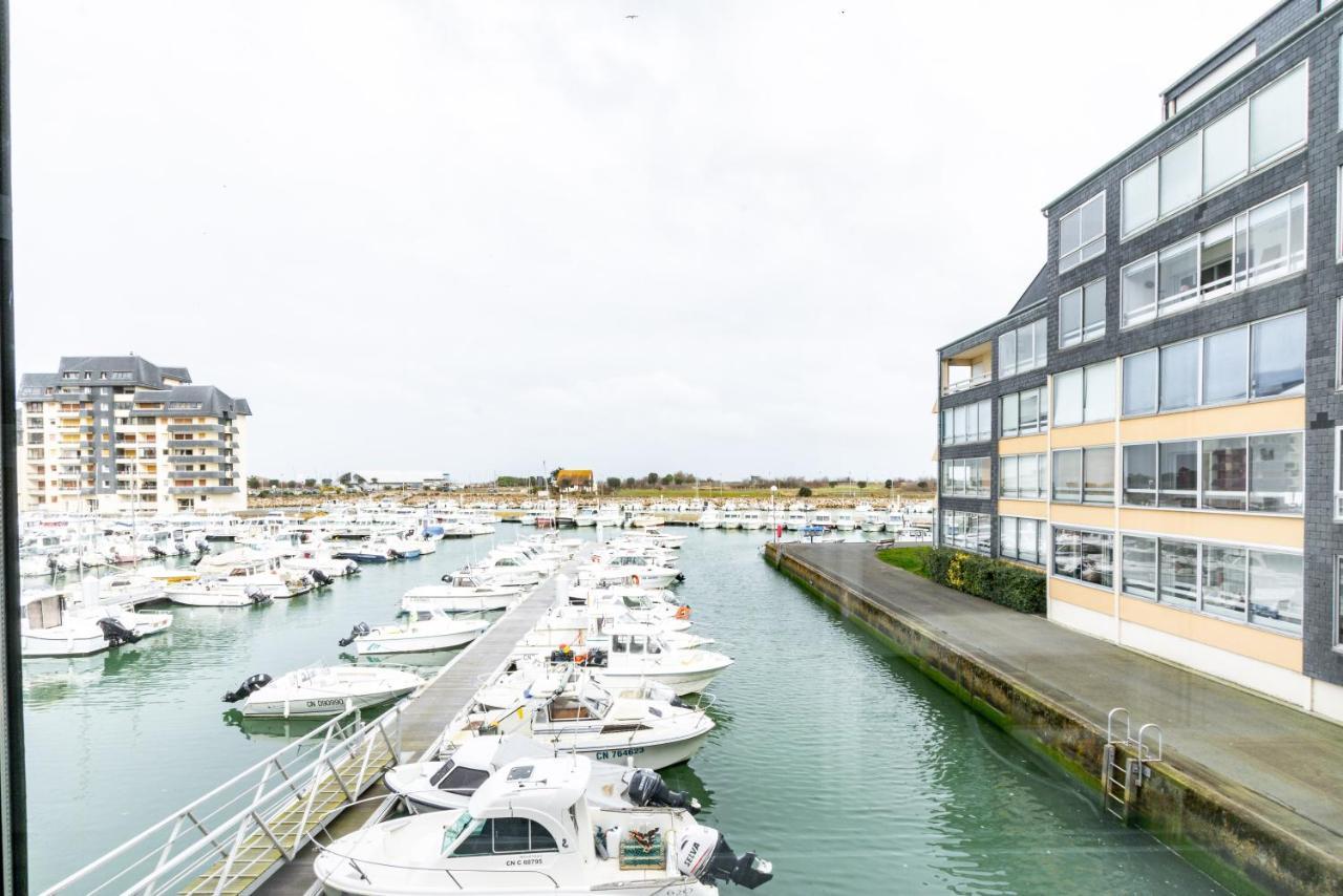 Le Greement - Appt Vue Sur Le Port Courseulles-sur-Mer Exterior foto